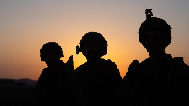 פעילות כוחות חטיבה 55 במרחב דרום סוריה (צילום: דובר צהל)