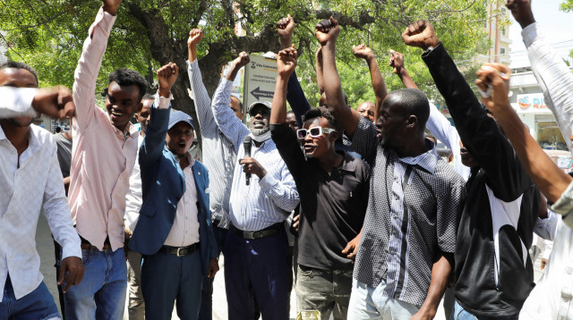 חגיגות בסומלילנד בעקבות ההכרזה של ישראל (צילום: רויטרס)