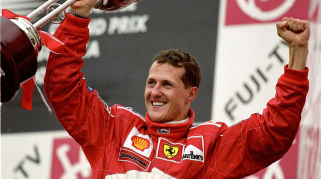 נהג המירוצים מיכאל שומאכר (צילום: GettyImages, Clive Mason)