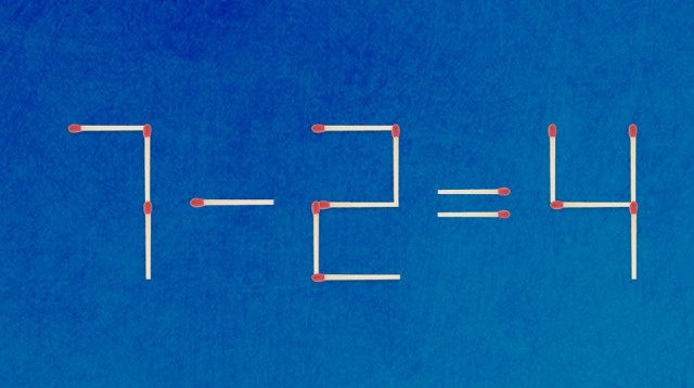 חידת גפרורים (צילום: מערכת מעריב)