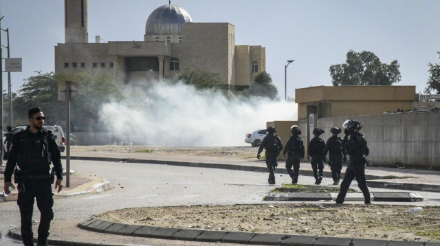 מהומות בכפר תראבין  (צילום: דודו גרינשפן, פלאש 90)