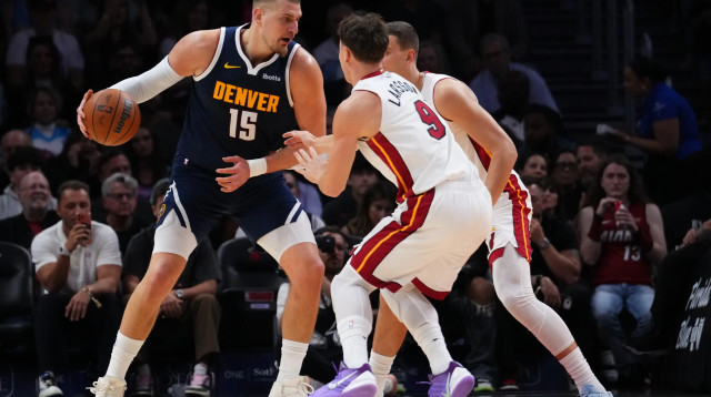 שחקן דנבר נאגטס ניקולה יוקיץ' (צילום: GettyImages, Rich Storry)