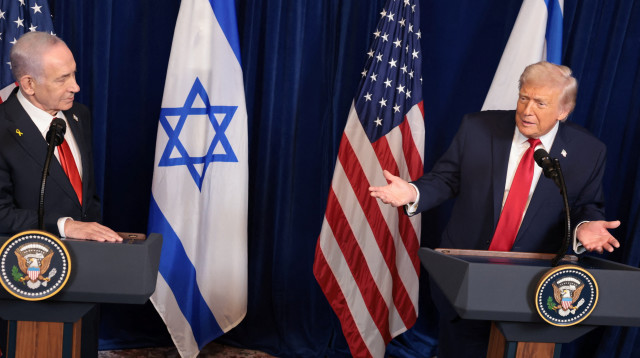 דונלד טראמפ, בנימין נתניהו (צילום: רויטרס)