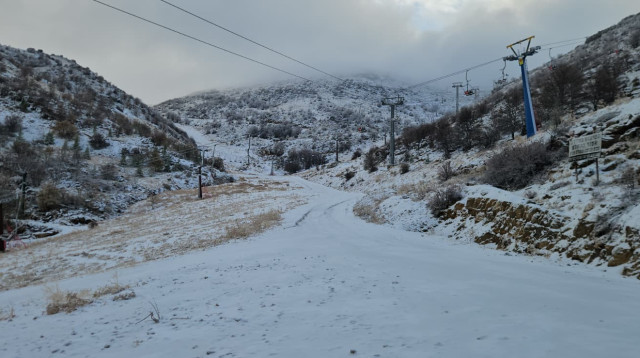 חורף, שלג בחרמון (צילום: אתר החרמון)