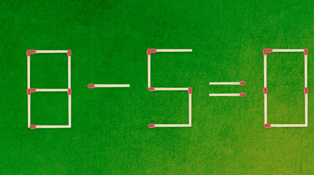 חידת גפרורים (צילום: מערכת מעריב)