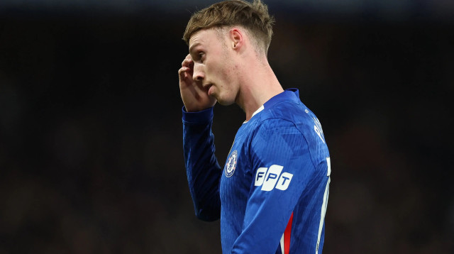 קול פאלמר שחקן צ'לסי מאוכזב (צילום: רויטרס)