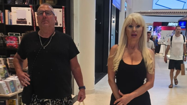  פנינה רוזנבלום ורוני סימנוביץ' (צילום: ניר פקין)