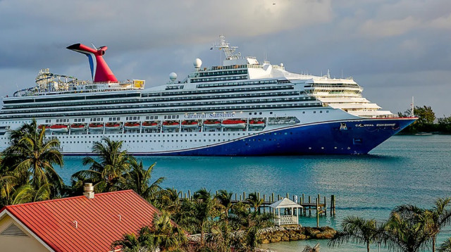 אוניית קרוז של חברת קרניבל באיי בהאמה (צילום: Scott McIntyre/Bloomberg via Getty Images)
