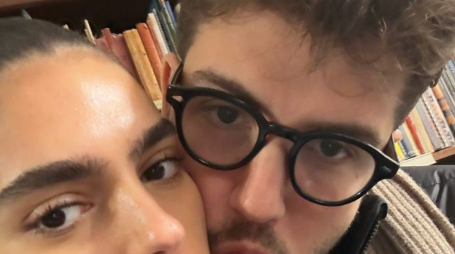 סאן מזרחי ושחק בציר (צילום: צילום מסך)