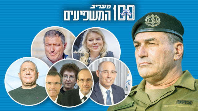 100 המשפיעים 2025 (צילום: יוסי אלוני,אתר הרשות השופטת,דוברות בנק ישראל,יונתן זינדל פלאש 90,חיים גולדברג פלאש 90)