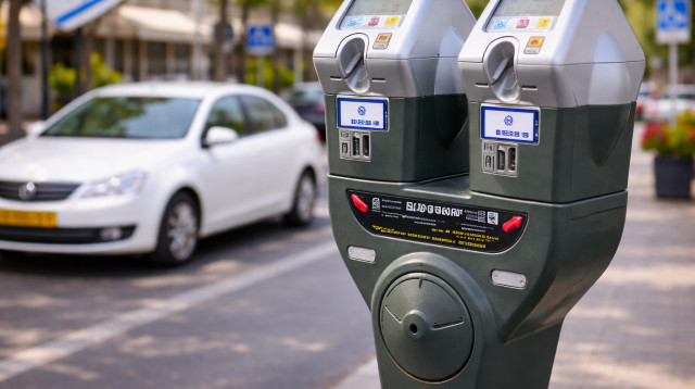 מדחן חנייה (צילום: AI)