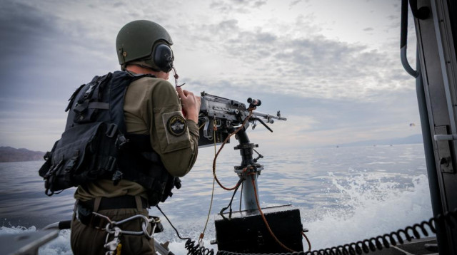 חיל הים בתרגיל באילת (צילום: דובר צה"ל)