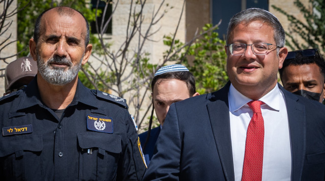 איתמר בן גביר ודני לוי (צילום: אורן בן חקון פלאש 90)