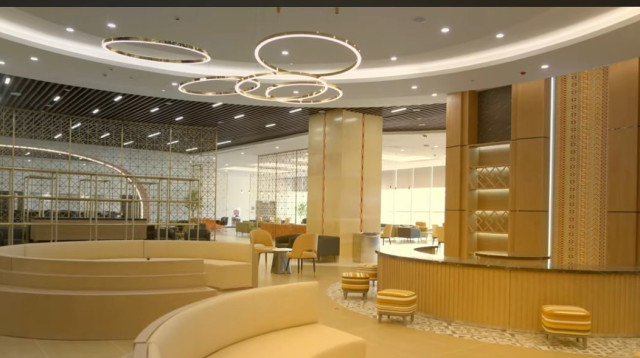 הטרקלין החדש של אתיופיאן איירליינס (צילום: יחצ)