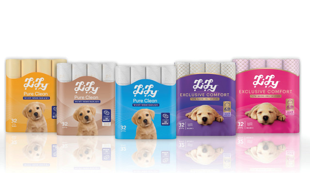 נייר הטואלט של "לילי" בנראות חדשה (צילום: יח"צ)