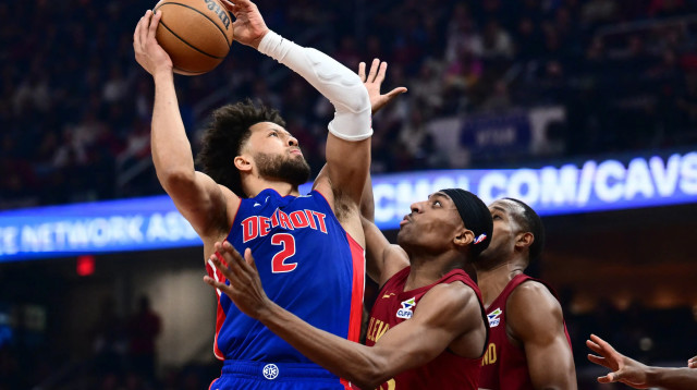 קייד קנינגהאם, דטרויט פיסטונס (צילום: רויטרס)