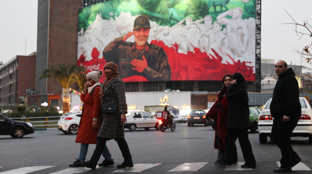 רחובות טהרן (צילום: רויטרס)