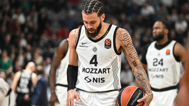 שחקן פרטיזן בלגרד, דוויין וושינגטון (צילום: GettyImages, Eurasia Sport Images)