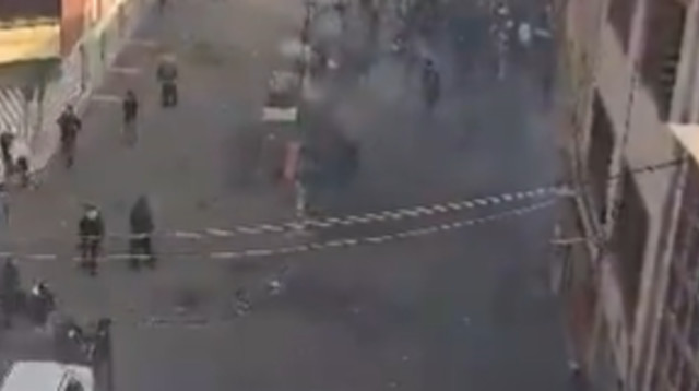 ירי מפגינים באיראן  (צילום: שימוש לפי סעיף 27א')