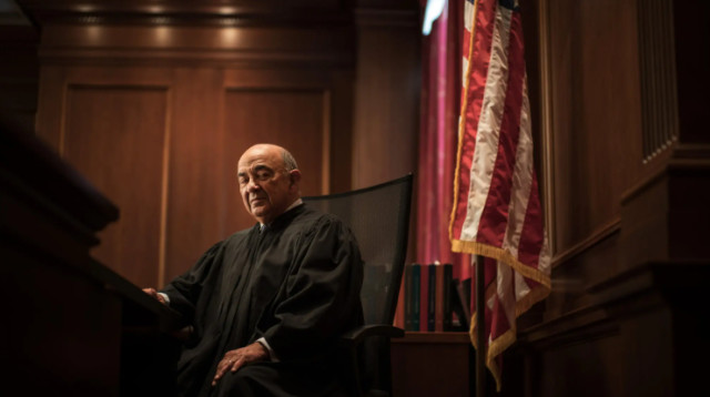השופט אלווין ק. הלרשטיין (צילום: צילום מסך ניו יורק טיימס)