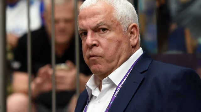 המנהל המקצועי של נבחרות ישראל פיני גרשון (צילום: ברני ארדוב)