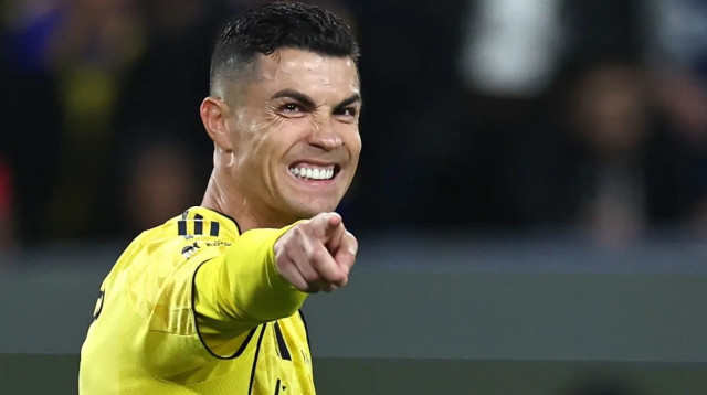 שחקן אל נאסר, כריסטיאנו רונאלדו (צילום: רויטרס)