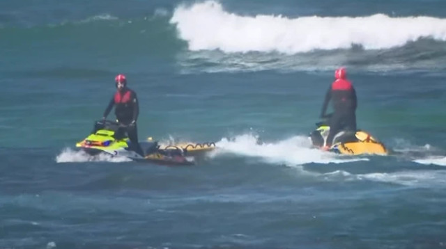 החיפושים אחר הנעדר באוסטרליה (צילום: צילום מסך)