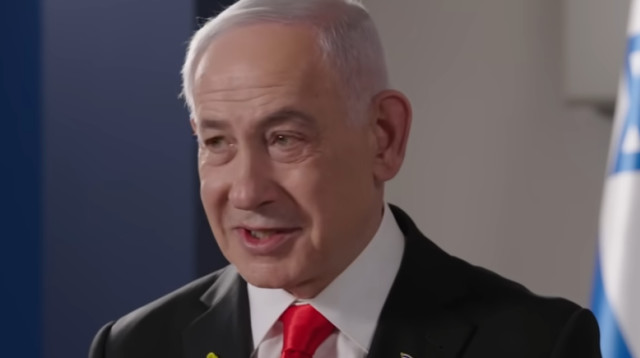 בנימין נתניהו בראיון לאוקנומיסט (צילום: צילום מסך יוטיוב)