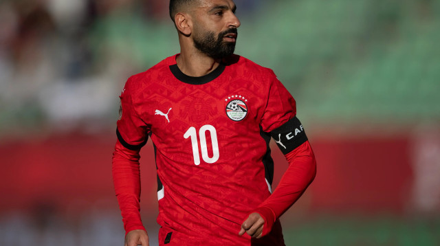 מוחמד סלאח שחקן נבחרת מצרים (צילום: GettyImages, Visionhaus)