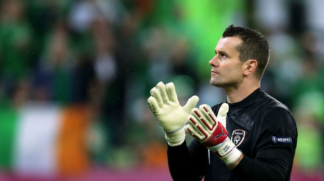 שוער העבר האירי שיי גיבן (צילום: GettyImages, Alex Grimm)