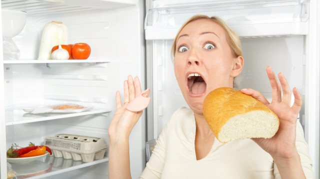 אישה רעבה, אילוסטרציה (צילום: אינג'אימג')