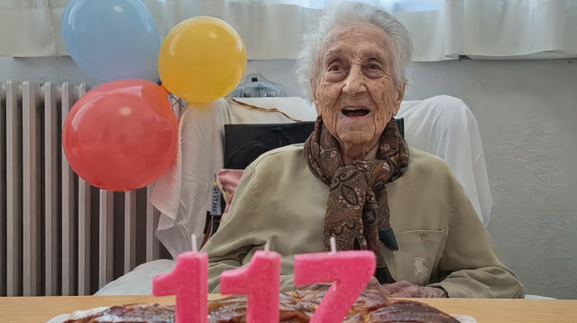 מריה ברניאס חוגגת 117. סוד החיים הארוכים (צילום: רויטרס)