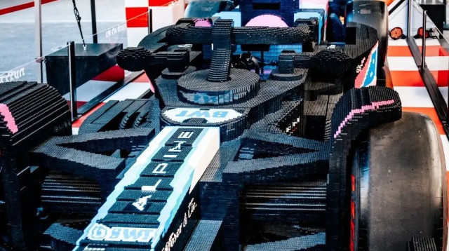 מכונית הפורמולה 1 מלגו (צילום: LEGO)