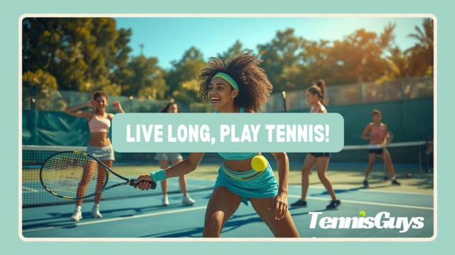 טניס והארכת חיים (צילום: TennisGuys)