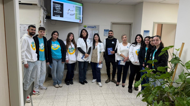 נוער לתת ביום התודה הישראלי (צילום: באדיבות נוער לתת )