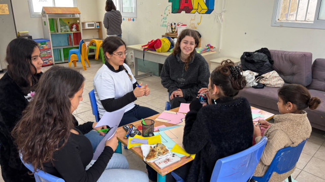 קייטנת חורף לילדים בכפרים בדואיים  (צילום: תנועת הצופים)