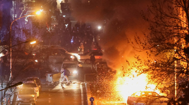 מחאות באיראן (צילום: רויטרס)