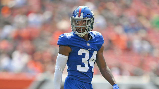 סם ביל במדי ניו יורק ג'איינטס (צילום: Jason Miller/Getty Images)