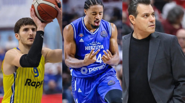 דימטריס איטודיס, אלייז'ה סטיוארט, רומן סורקין (צילום: עיבוד תמונה, דני מרון, אודי ציטיאט)