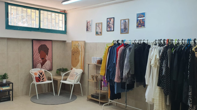 חנות בגדי יד שנייה  (צילום: פרטי)