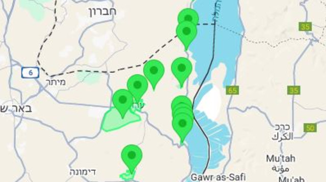 רעידת אדמה באזור ים המלח (צילום: באדיבות "צופר")