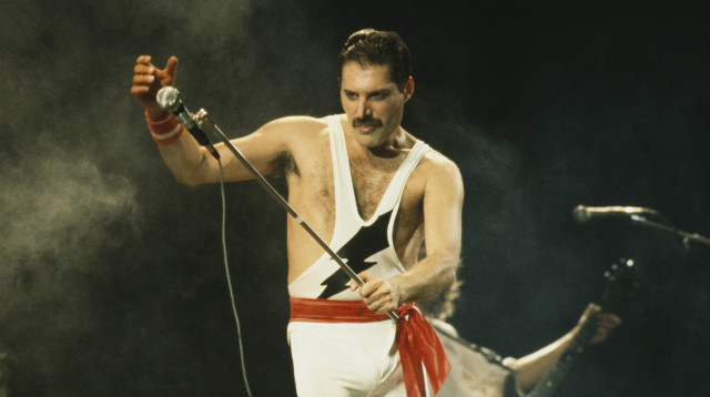 פרדי מרקורי (צילום: Photo by Dave Hogan/Getty Images)