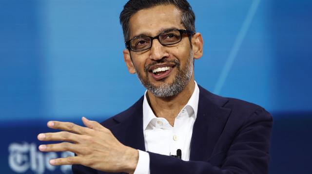 סונדר פיצ'אי (צילום:  Michael M. Santiago/Getty Images)