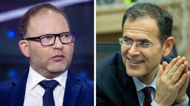 משה סעדה, אביעד גליקמן (צילום: יונתן זינדל פלאש 90)