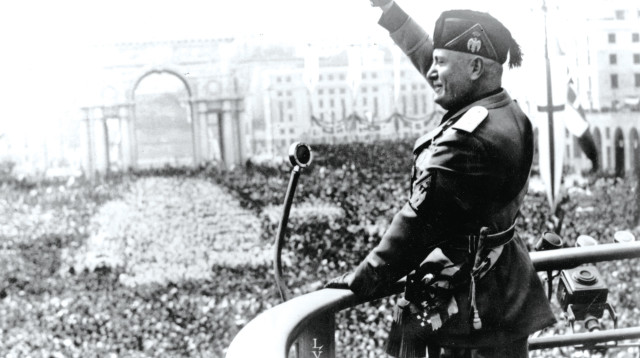 בניטו מוסוליני 1938 (צילום: ארכיון Keystone, Getty)