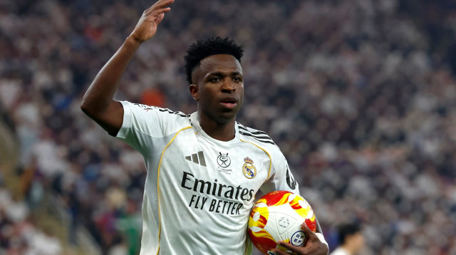 שחקן ריאל מדריד, ויניסיוס (צילום: רויטרס)