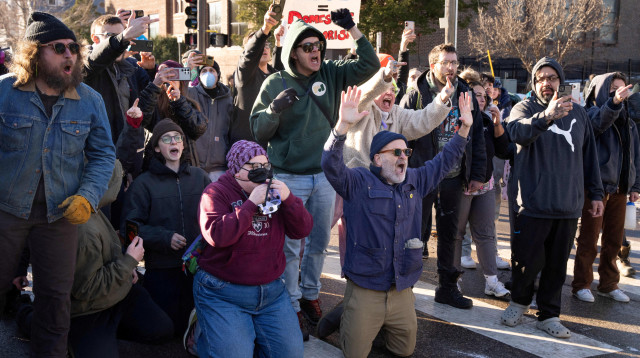 הפגנות במינסוטה נגד מדיניות ההגירה (צילום: רויטרס)