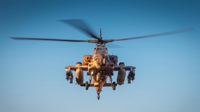 אפאצ'י  (צילום: דובר צה"ל)