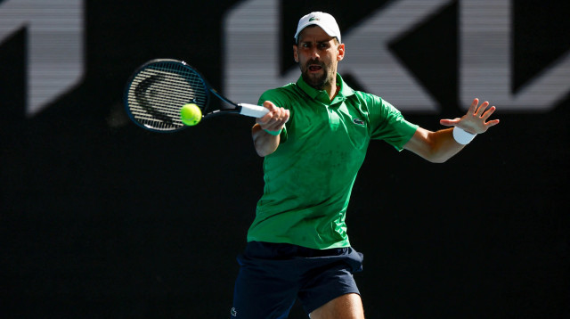 נובאק ג'וקוביץ', אליפות אוסטרליה 2026 (צילום: רויטרס)