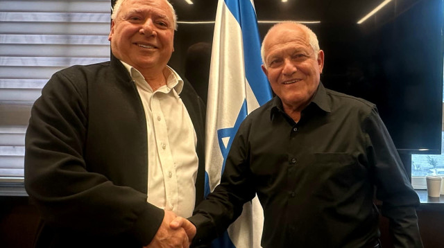 שר התיירות חיים כץ והשר דודי אמסלם (צילום: יח"צ)